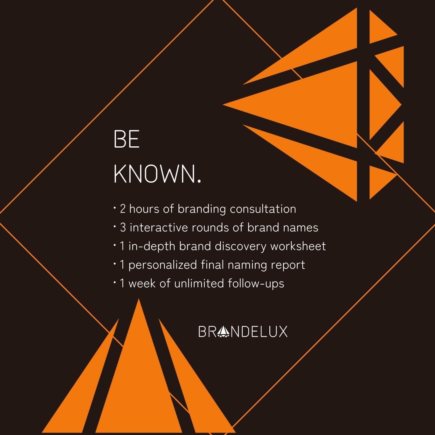 Brand & Business Naming | Signature Service by Brandelux