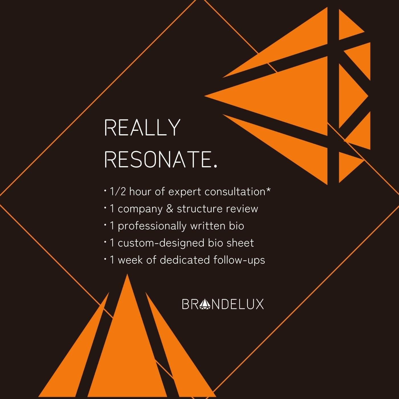 Corporate Bio | Signature Service by Brandelux