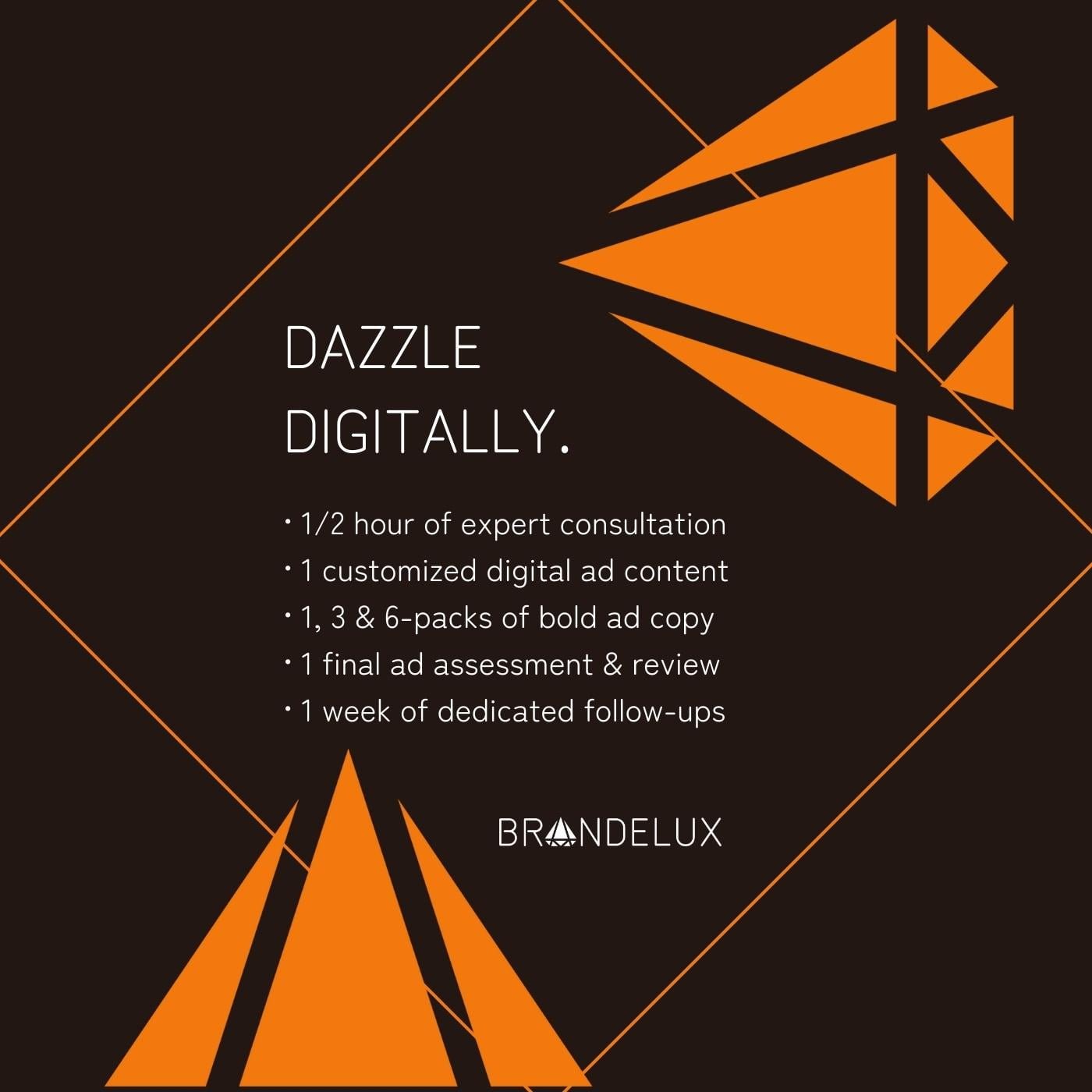 Digital Ad Copy | Signature Service by Brandelux