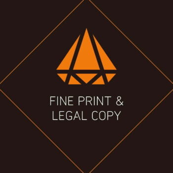Fine Print & Legal Copy | Signature Service by Brandelux